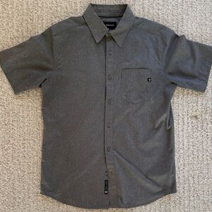 Marmot Men’s Charcoal Button Down Camp Shirt